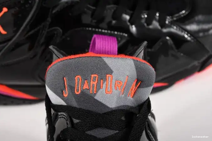 Reps LUCY Black Retro Jordan 313358-006 7 Air Patent 0429